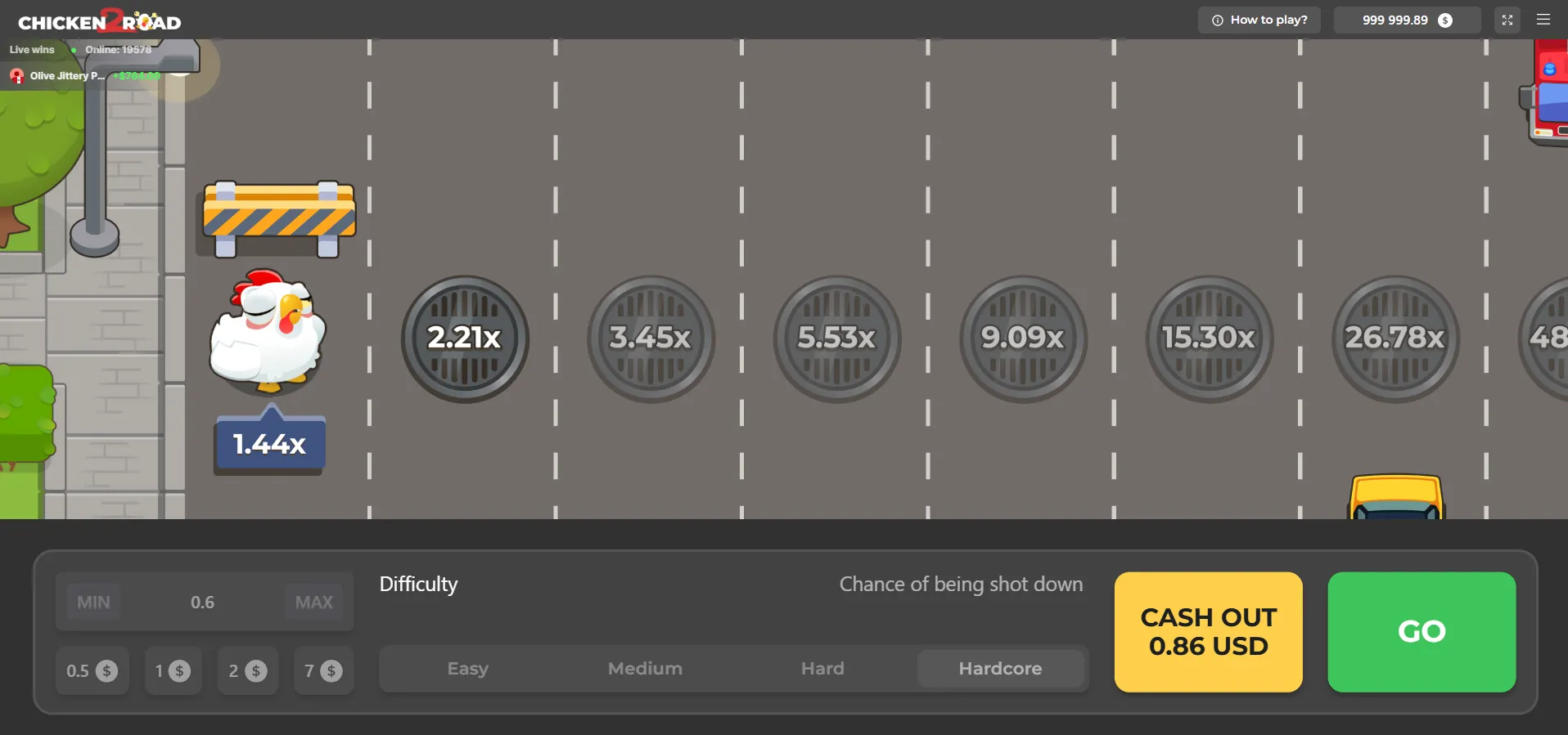 How to play Chicken Road 2
